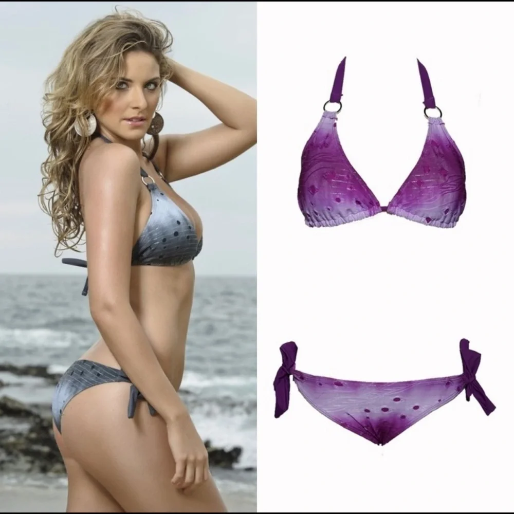 Purple Haze Tie-Dye Bikini